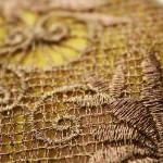 Yellow Moroccan Kaftan Dubai Style Gold Embroidery..