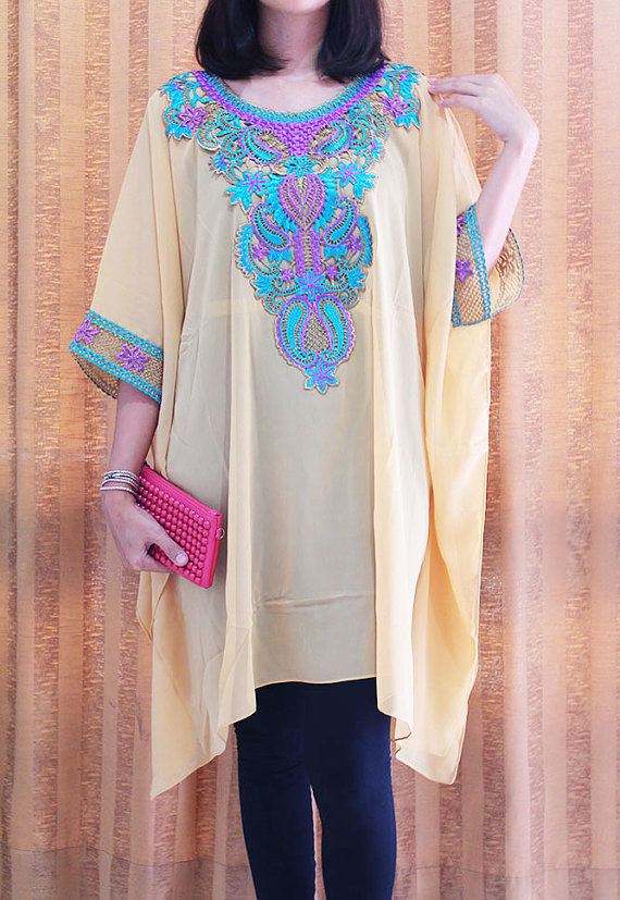 caftan blouse